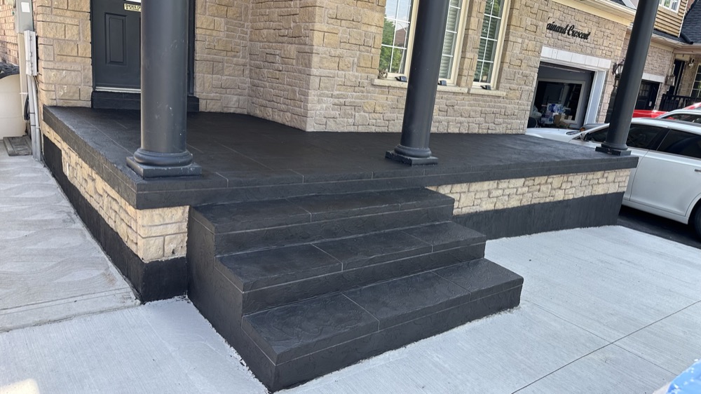 Decorative concrete resurfacing Toronto
